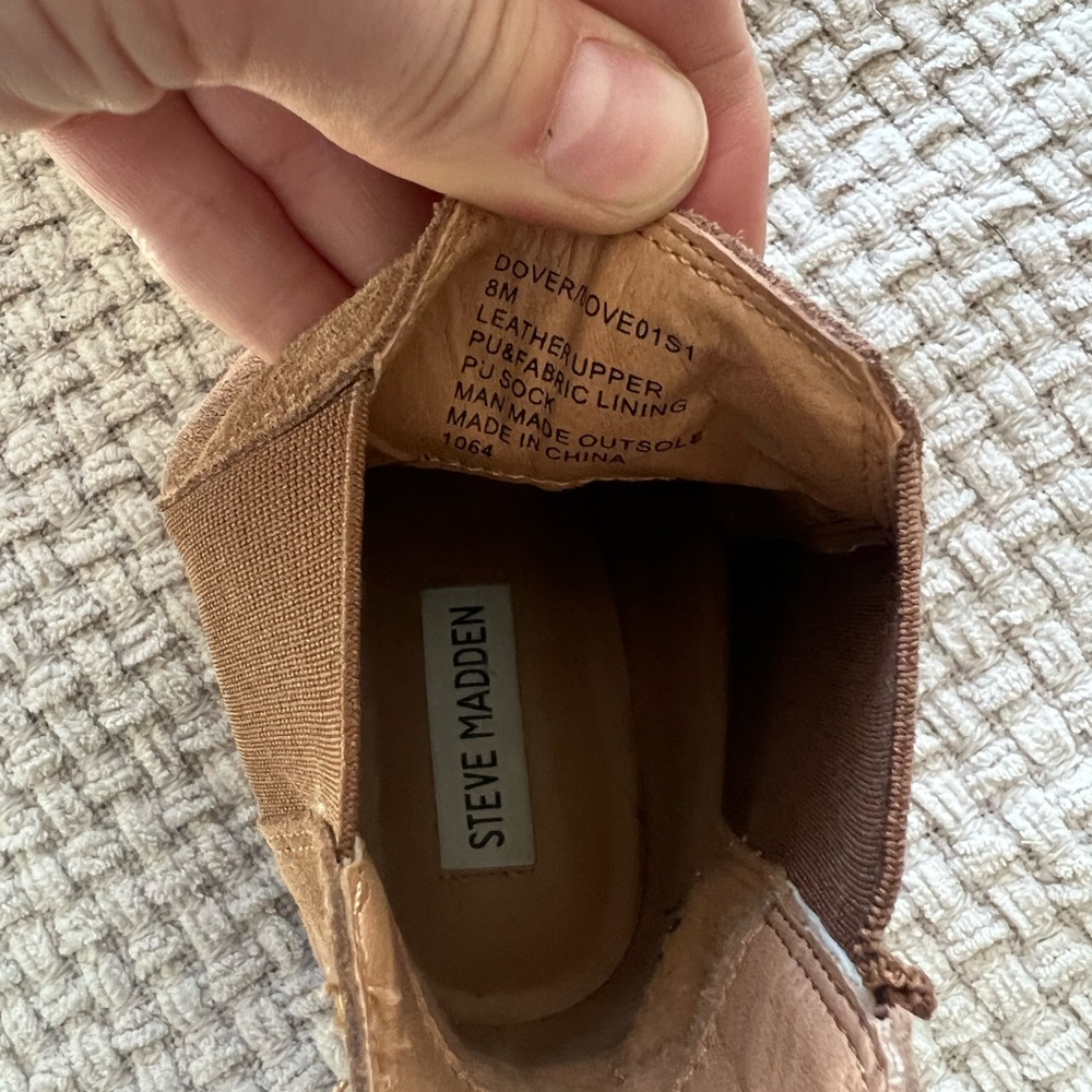 Steve Madden Chelsea boots brown